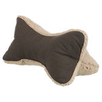 Almohada Bendson, 40 × 22 cm, beige/marrón oscuro