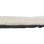 Manta Lupo, 100 × 70 cm, gris/crema