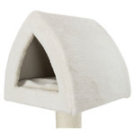 Poste Rascador Marcy Soft, 130 cm, crema/marrón