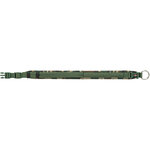 Premium Collar con Acolchado de Neopreno, extra ancho, S–M, Camuflaje/Verde selva, 35–42 cm/15 mm