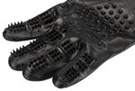 Fur care gloves, 1 pair, nylon/rubber, 16 × 23 cm