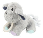 Junior dog with rope, plush, 24 cm