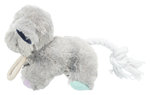 Junior dog with rope, plush, 24 cm