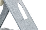 Cueva suave JUNIOR, fieltro, plegable, 38 × 34 × 38 cm, Gris Claro