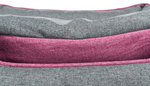 Cama Vital Junis, 80 x 65 cm, Gris oscuro/rosa