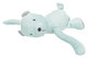 Junior cuddly set blanket/bear, plush, 75 × 50 cm, grey/mint