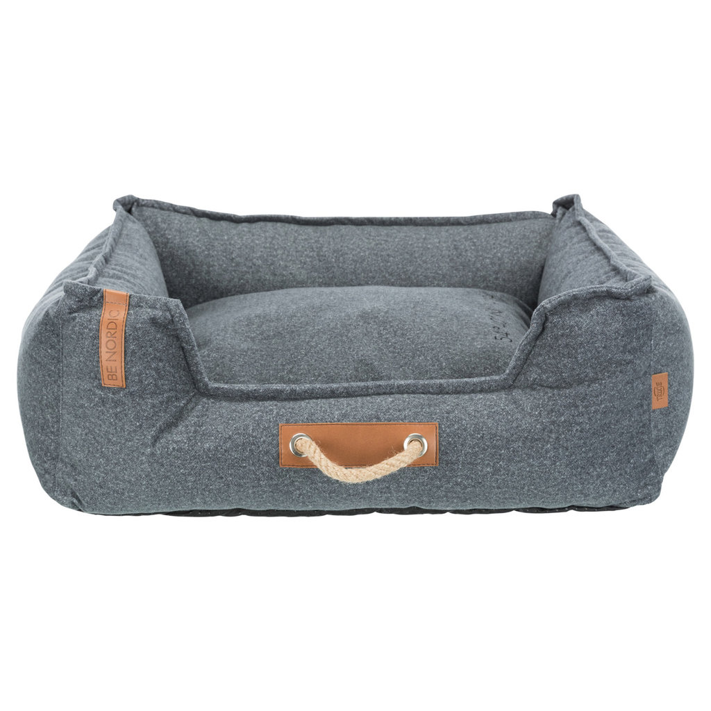 BE NORDIC Föhr Soft bed, 60 × 50 cm, grey