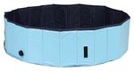 Dog pool, ø 70 × 12 cm, light blue/blue