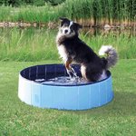 Piscina para perros, ø 70 × 12 cm, Azul Claro/Azul