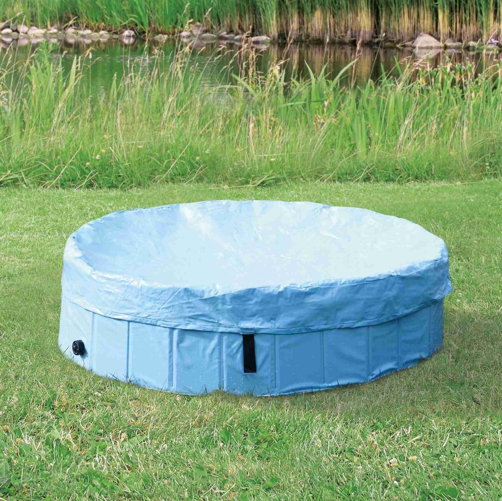 Cubierta para piscina perros  # 39480, ø 70 cm, Azul Claro