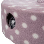 Junior scratching post, fleece, ø 26 × 47 cm, light lilac