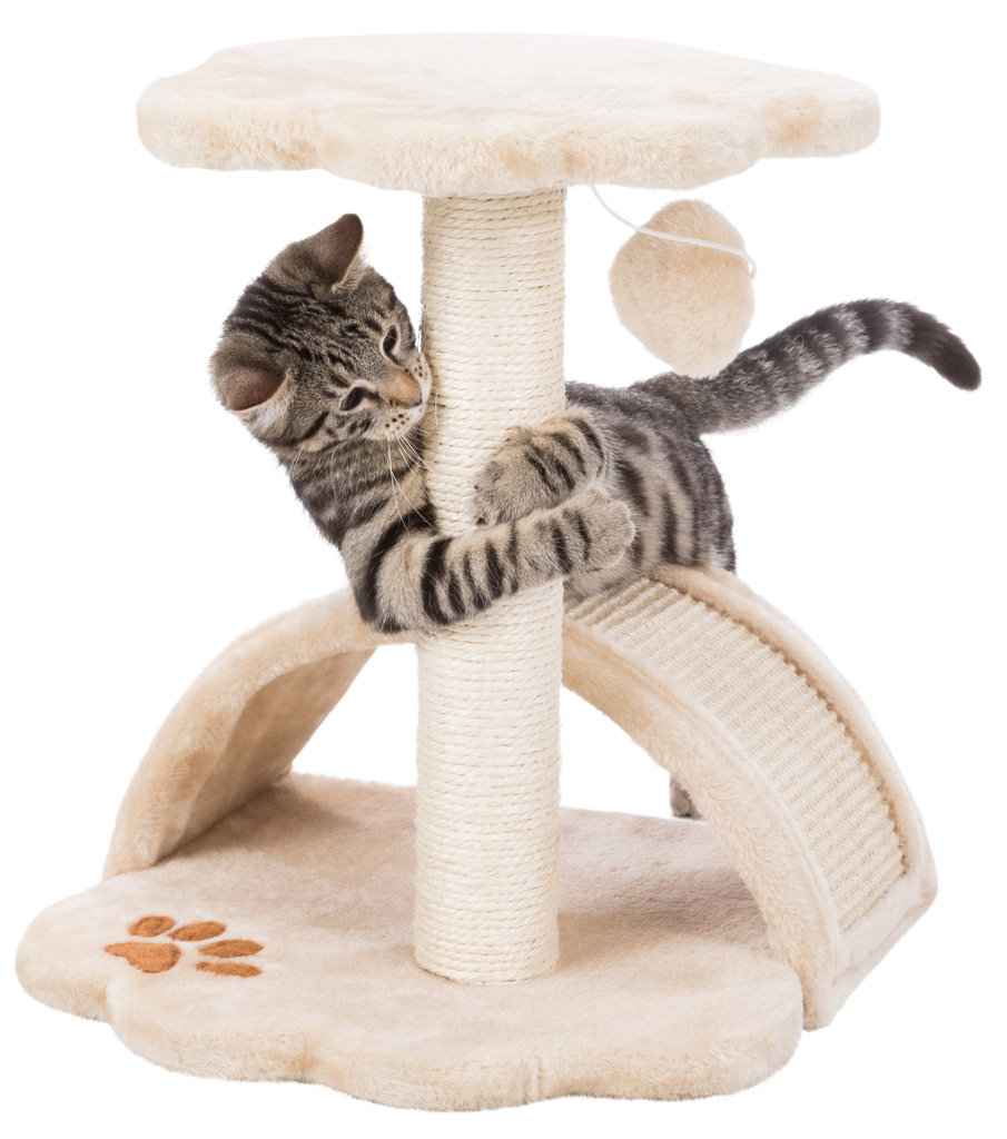 Junior Vitoria scratching post, 43 cm, beige/natural