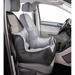 Asiento de Coche, 50 × 40 × 50 cm, Negro/Gris