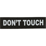 2 Julius-K9® attachable labels, XS, DON'T TOUCH