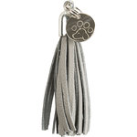 Collar Active Comfort para Galgos, S–M: 33–42 cm/60 mm, Negro/Gris