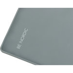 BE NORDIC place mat, silicone, 60 × 40 cm, grey
