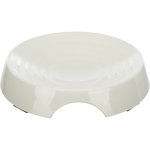 Comedero, Melamina, 0.25 l/ø 17 cm, Blanco
