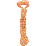 Playing rope with woven-in ball, ø 8/38 cm