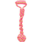 Playing rope with woven-in ball, ø 8/38 cm