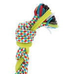 Playing rope, cotton/TPR, 50 cm