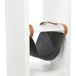 Hammock for shelves, felt, 56 × 36 cm, anthracite