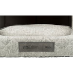 Cueva Suave Vital Noah, 40 × 45 × 43 cm, Gris Claro