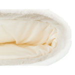 Nelli cuddly sack, 54 × 23 × 65 cm, white-taupe