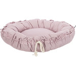 Cama/Cojín Felia, redondo, ø 50 cm, Rosa