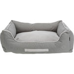 Be Eco Danilo bed, square, 80 × 60 cm, grey