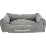Cama Be Eco Danilo, cuadrado, 100 × 70 cm, Gris