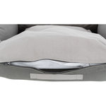 Cama Be Eco Danilo, cuadrado, 100 × 70 cm, Gris