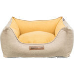 Cama Lona, cuadrado, 60 × 50 cm, Arena/Amarillo