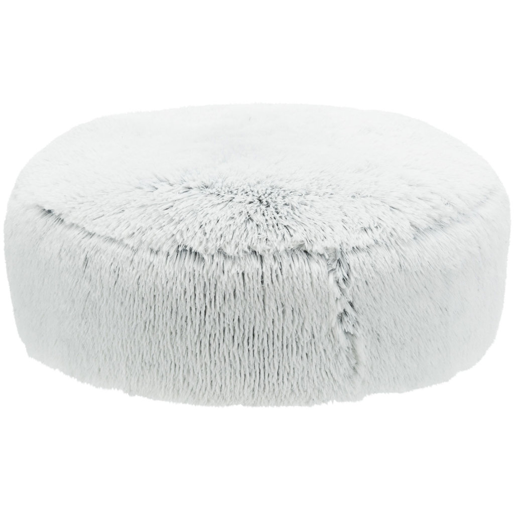 Harvey cushion, round, ø 100 cm, white-black