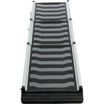 Rampa, Telescópica 3 pasos, 40 × 78–175 cm, 6.8 kg, Negro/Gris