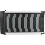 Rampa, Telescópica 3 pasos, 40 × 78–175 cm, 6.8 kg, Negro/Gris