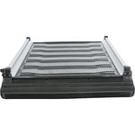 Rampa, Telescópica 3 pasos, 40 × 78–175 cm, 6.8 kg, Negro/Gris