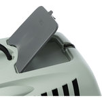 Transportín Be Eco Capri 3, S: 40 × 38 × 61 cm, Antracita/Gris-Verde