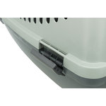 Transportín Be Eco Capri 3, S: 40 × 38 × 61 cm, Antracita/Gris-Verde