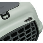 Transportín Be Eco Capri 3, S: 40 × 38 × 61 cm, Antracita/Gris-Verde