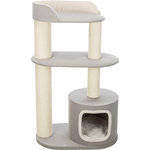 Salva scratching post XXL, 3 levels, 128 cm, taupe