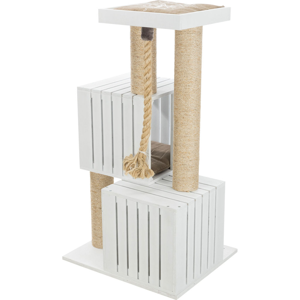 BE NORDIC Skadi scratching post, 114 cm, white