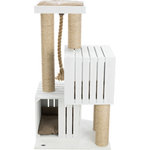 BE NORDIC Skadi scratching post, 114 cm, white