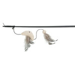 Varita Juego XXL con pez, Plástico/Tejido, Catnip, 65 cm