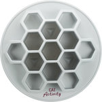 Cat Activity Snack Hive XXL strategy game, ø 35 cm, light grey