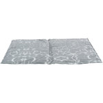 Suave alfombrilla refrescante, XL: 90 × 60 cm, Gris