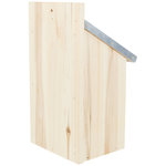 Caja nido para estorninos, madera de pino, 18 × 31 × 16 cm/ø 4.5 cm