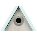 Caja nido para  aves anidadoras de cavidades, madera de pino, 20 × 26 × 17cm/ø 3.2 cm