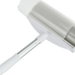 Lint roller XXL, silicone, 20 × 30 cm, white/turquoise