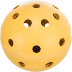 Pelota con agujeros, goma natural, ø 7 cm