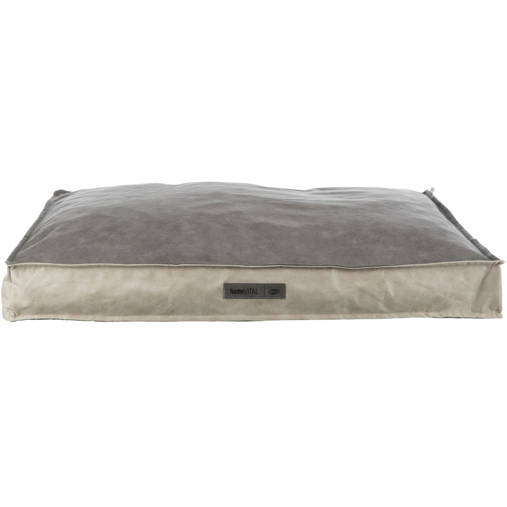 Calito vital cushion, square, 70 × 50 cm, sand/grey